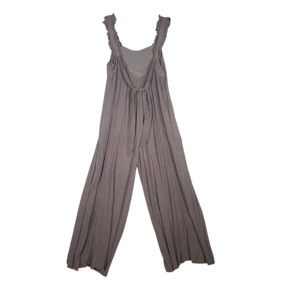 By Together Taupe Wide-Leg Jumpsuit - Picture 2 of 7